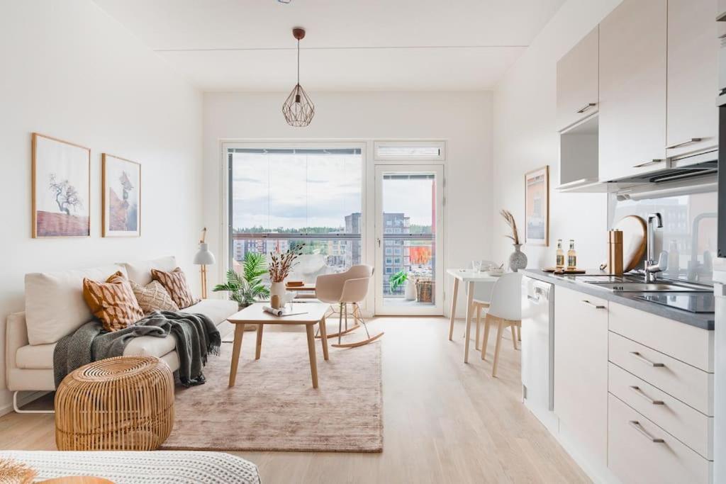 New Studio Pastel Near Helsinki Airport In Kivistoe 万塔 外观 照片